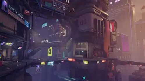 Cyberpunk City 1080 Live Wallpaper