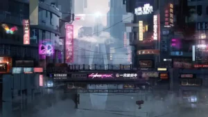 Cyberpunk City Live Wallpaper