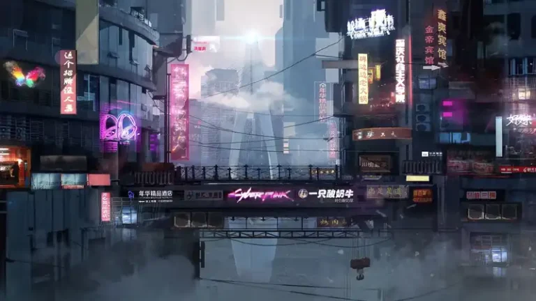 Cyberpunk City Live Wallpaper