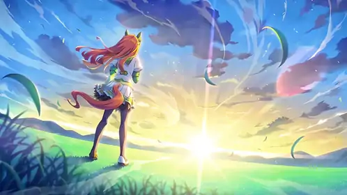 Silence Suzuka Uma Musume Live Wallpaper