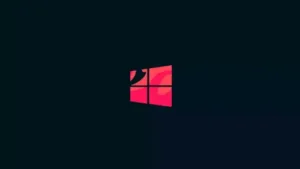 Red Logo Windows 10 Live Wallpaper