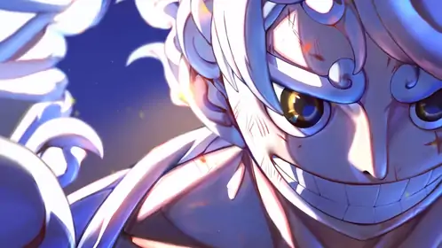 Luffy Gear 5 Big Face Live Wallpaper