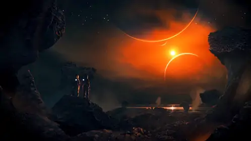 Aastronauts On Red Planet 4K Live Wallpaper