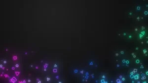 Glowing Geometry Shapes RGB Live Wallpaper