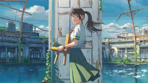 Makoto Shinkai Suzume Iwato Live Wallpaper