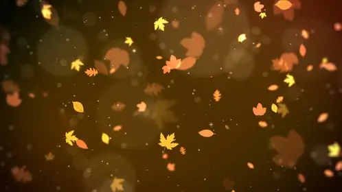 4K Autumn Leaves Animated Wallpaper