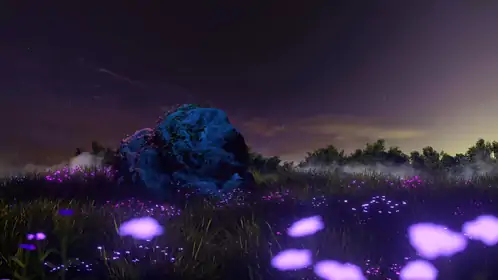 4K Magical Grass Field Animated Wallpaper